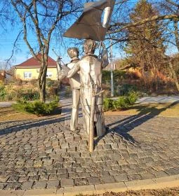 Pesti srácok szobor