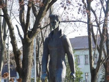 Petőfi Sándor szobra Győr