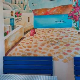 Philippos Gyros Bár, Budapest - Belső