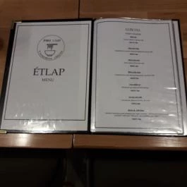 Pho 'n Go Budapest - Étlap/itallap