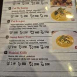 Pho & Padthai, Budapest - Étlap/itallap