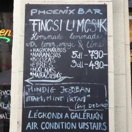 Phoenix Bár Budapest - Egyéb