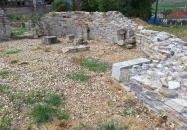 Bencés kolostor romjai Abasár