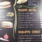 Pipipont Budapest - Étlap/itallap