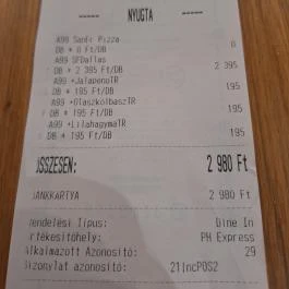 Pizza Hut - Arany János utca Budapest - Egyéb