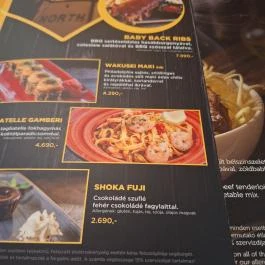 Planet Sushi - Allee Budapest - Étlap/itallap