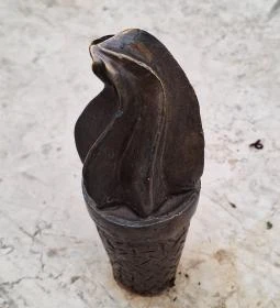 Plank Antal miniszobrai az Allee környékén