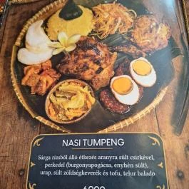 Plataran Indonesia Bistro, Budapest - Étlap/itallap