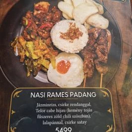 Plataran Indonesia Bistro, Budapest - Étlap/itallap