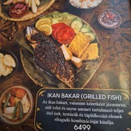 Plataran Indonesia Bistro, Budapest - Étlap/itallap