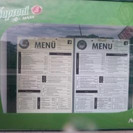 Plintenburg Étterem, Visegrád - Étlap/itallap