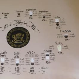 Pompeii Latte Art Caffe - Mester utca Budapest - Étlap/itallap