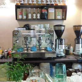 Pompeii Latte Art Caffe - Mester utca Budapest - Belső