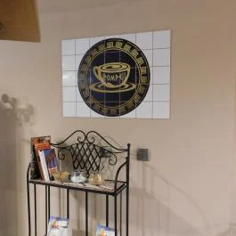 Pompeii Latte Art Caffe - Mester utca Budapest - Belső