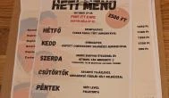 Pont.Itt.Cafe Budapest - Étlap/itallap