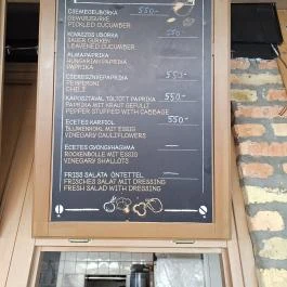 Popeye Büfé Révfülöp - Étlap/itallap