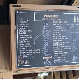 Popeye Büfé Révfülöp - Étlap/itallap