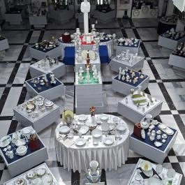 Porcelánmúzeum Hollóháza - Belső