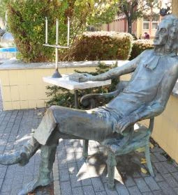 Professzor szobor Siófok