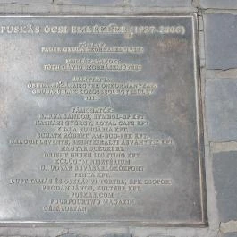 Puskás Ferenc szoborcsoport Budapest - Egyéb