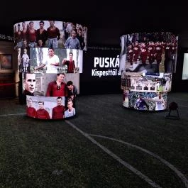Puskás Múzeum Budapest - Belső