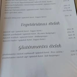 Puszta Csárda Étterem, Szeghalom - Étlap/itallap