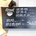 Quán Nón Vietnámi Étterem - Erzsébet tér Budapest - Étlap/itallap