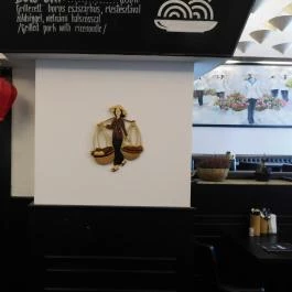 Quán Nón Vietnámi Étterem - Erzsébet tér Budapest - Belső