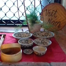 Quán Nón Vietnámi Étterem - Lágymányosi utca, Budapest - Belső