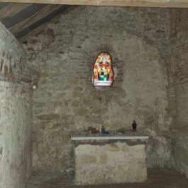 Rádligeti Árpád-kori romtemplom Balatonlelle - Belső