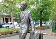 Radnóti Miklós szobra Budapest