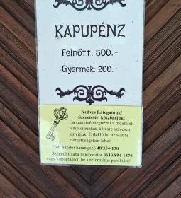 Ragályi Református Egyházközség temploma