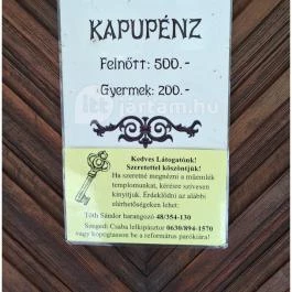 Ragályi Református Egyházközség temploma Ragály - Egyéb