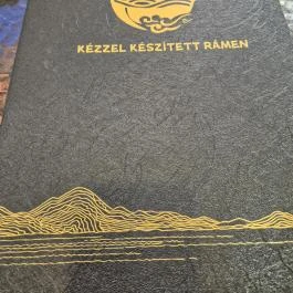 Ramen Mester, Budapest - Étlap/itallap