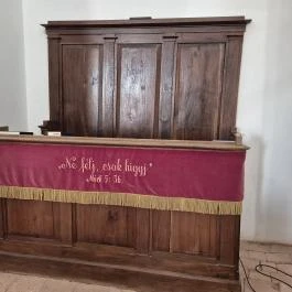 Református kerektemplom , Szilvásvárad - Belső