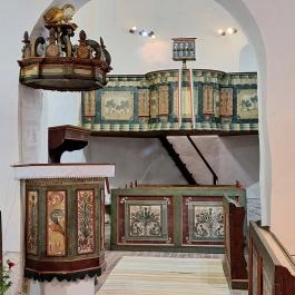 Református templom Zubogy - Belső