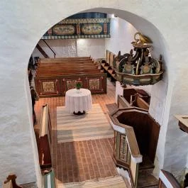 Református templom Zubogy - Belső