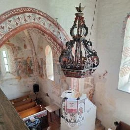 Református templom Lónya - Belső