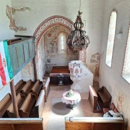 Református templom Lónya - Belső