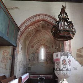 Református templom Lónya - Belső