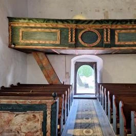 Református templom Vámosatya - Belső