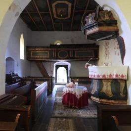 Református templom Vámosatya - Belső