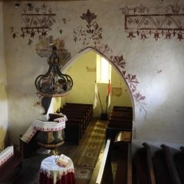 Református templom Vámosatya - Belső