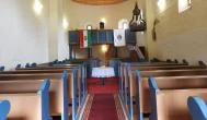 Református templom Csengersima - Belső