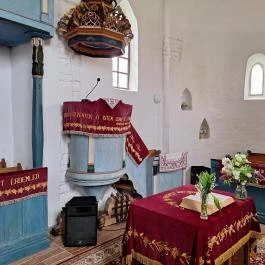 Református templom, Csengersima - Belső