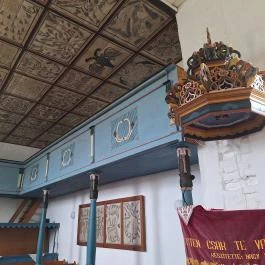 Református templom, Csengersima - Belső