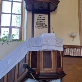 Református templom Paszab - Belső