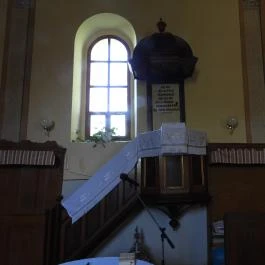 Református templom Paszab - Belső