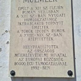 Református templom Zánka - Egyéb