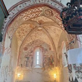 Református templom Lónya - Belső